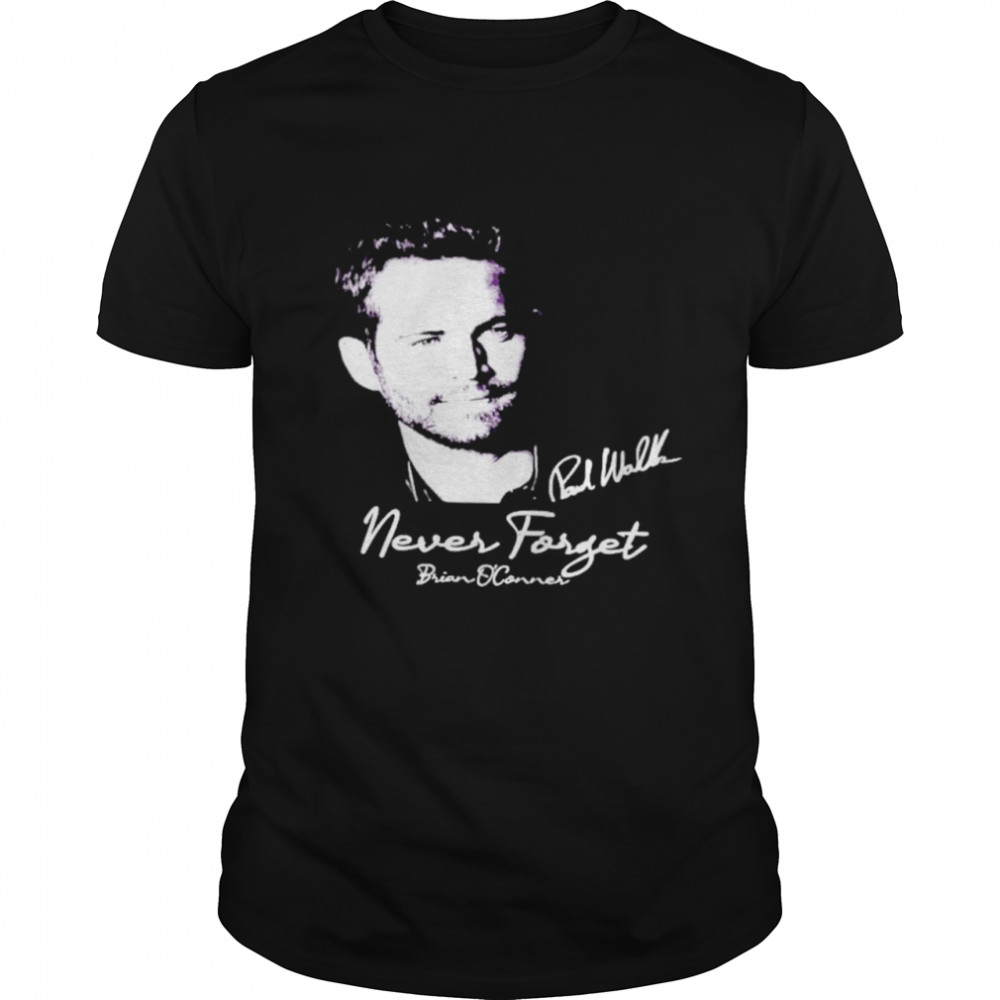 Paul Walker never forget shirt Classic Men's T-shirt