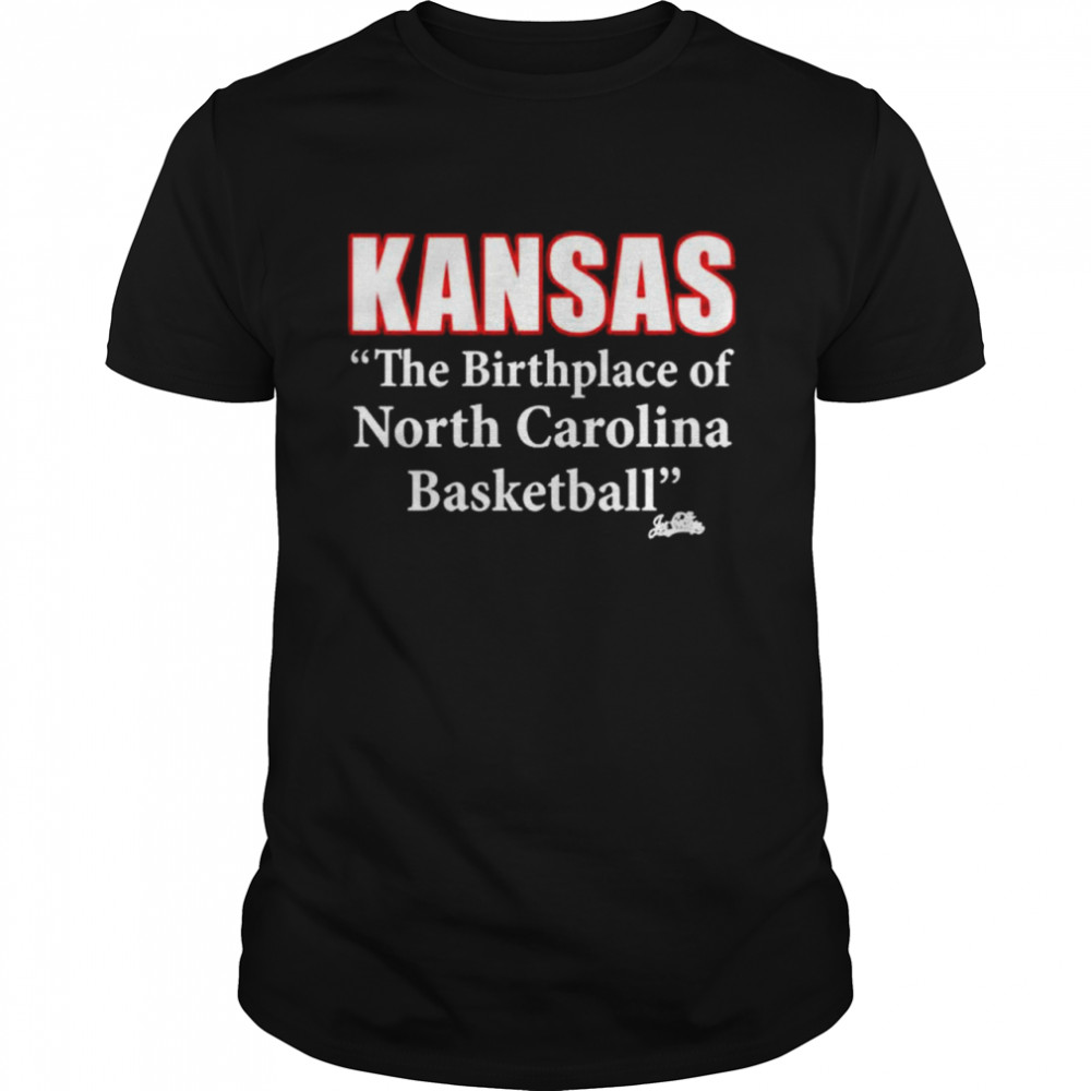 Randy Withers Kansas The Birthplace Of North Carolina Basketball Kansas Jayhawks T- Classic Men's T-shirt