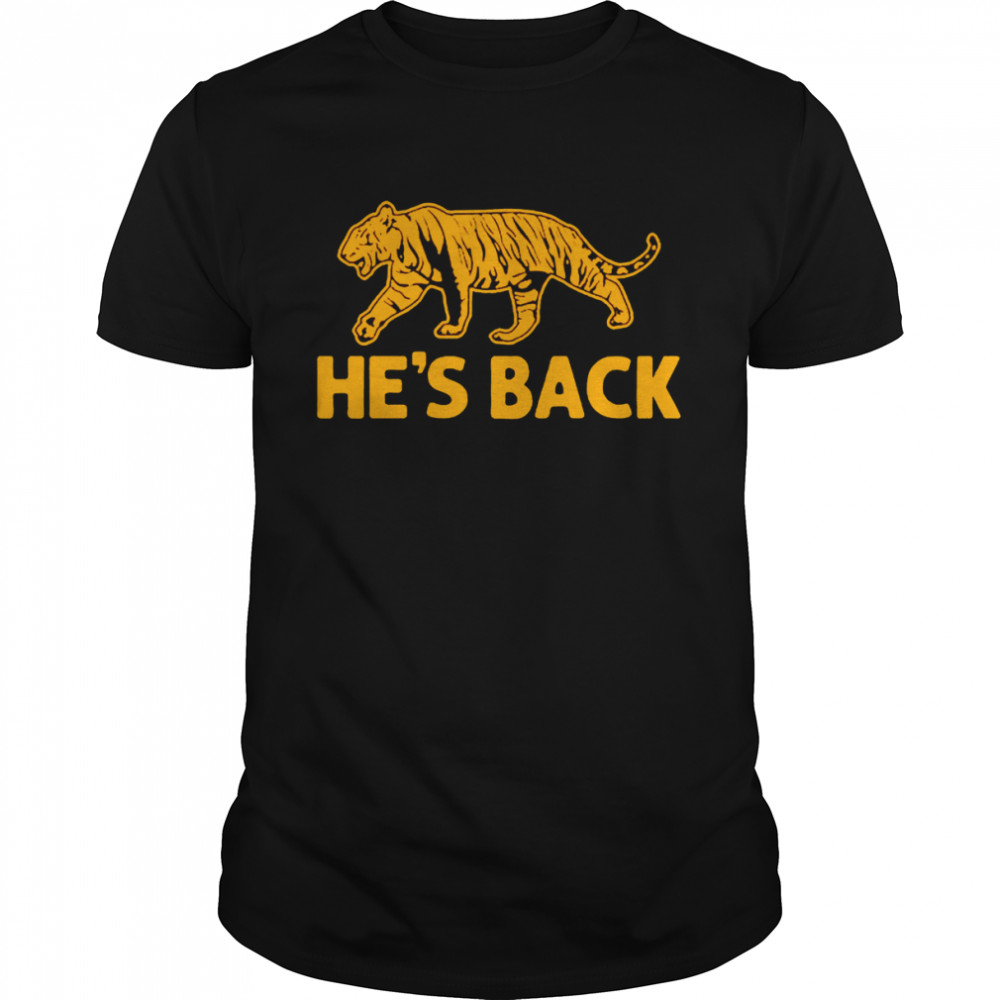 Tiger He’s Back Golf shirt Classic Men's T-shirt