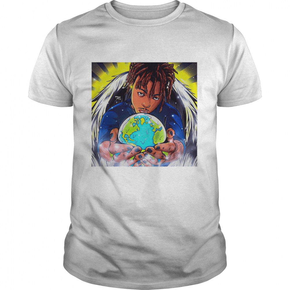 Juice Wrld Holding Earth shirt Classic Men's T-shirt