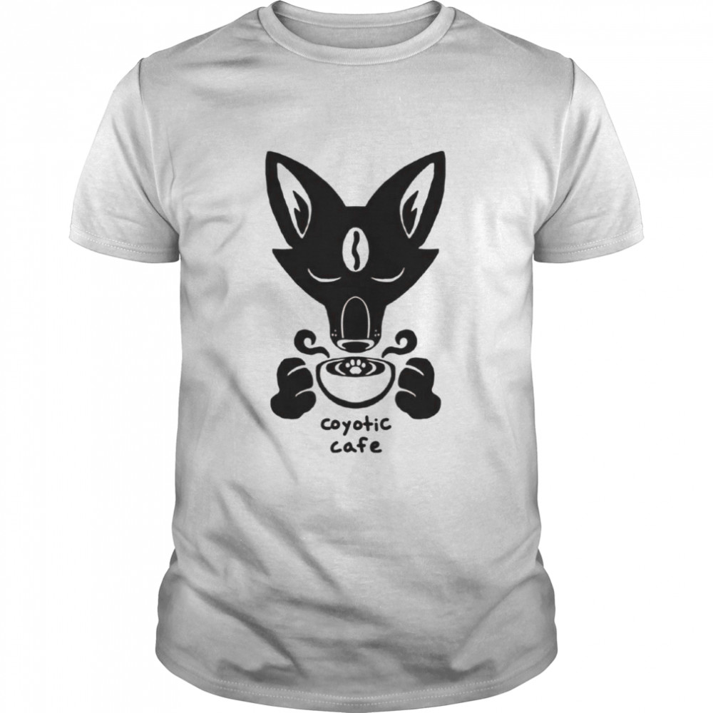 The Roguez Coyotic Trouble Coyotic Cafe T- Classic Men's T-shirt