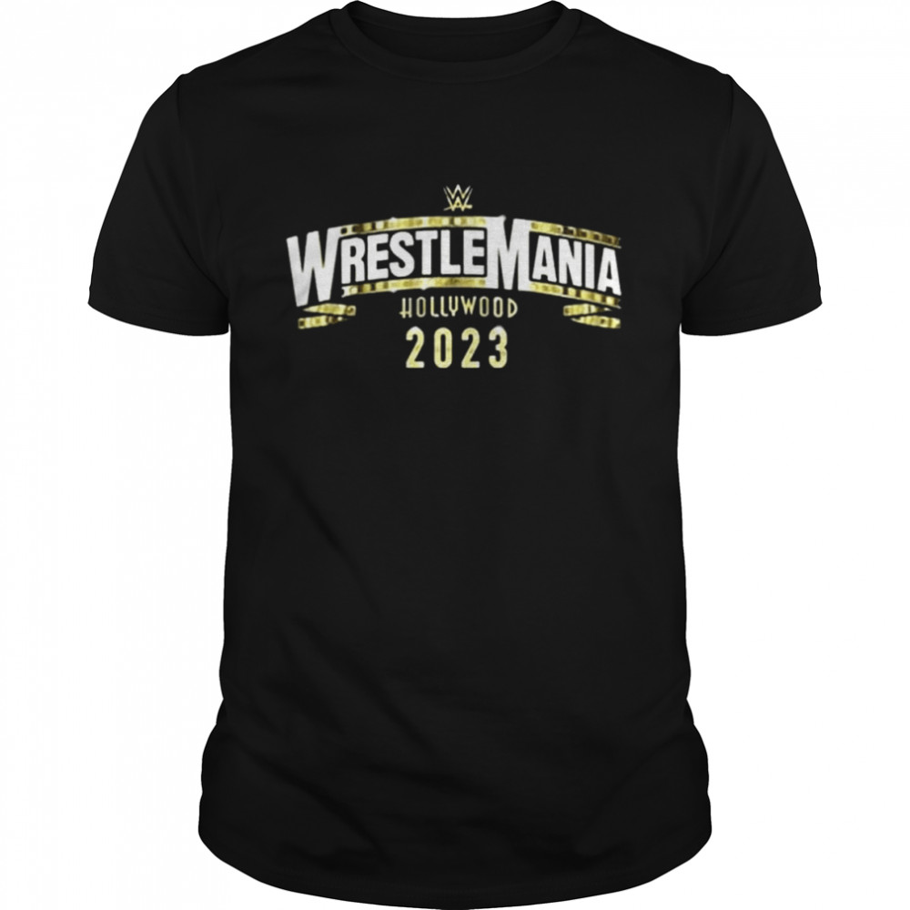 Wwe wrestlemania 37 ribbon shirt Classic Men's T-shirt