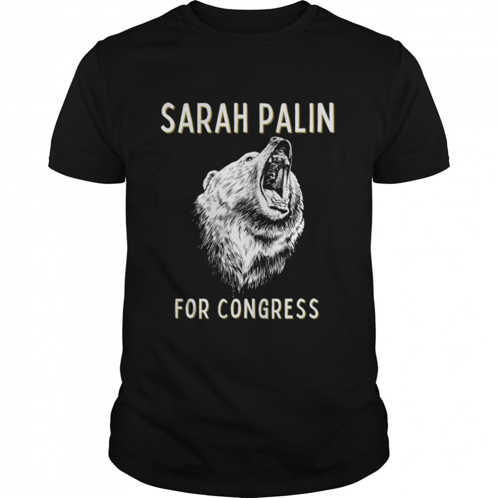 Sarah Palin For Congress shirt