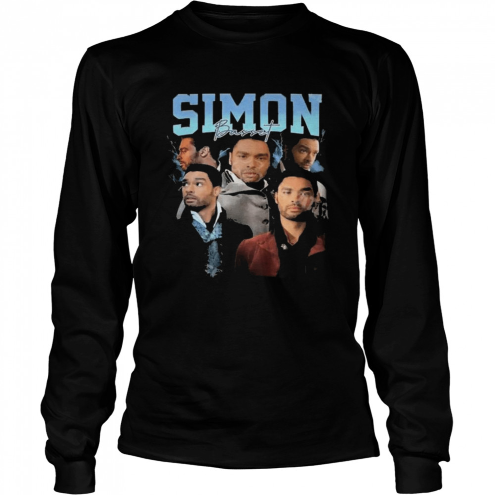 Simon Basset 90’s Vintage Bridgerton T- Long Sleeved T-shirt