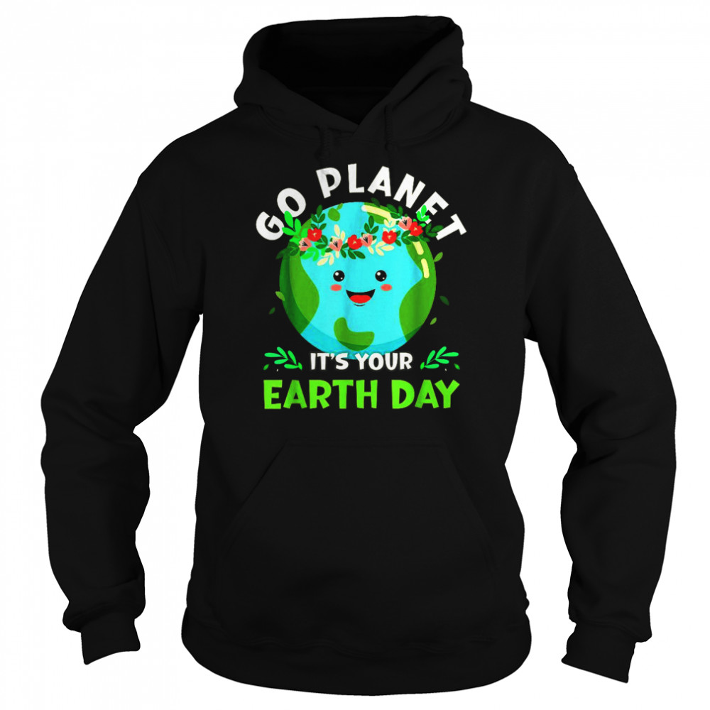 Earth Day 2022 Restore Earth Nature Planet Cute Earth Day  Unisex Hoodie