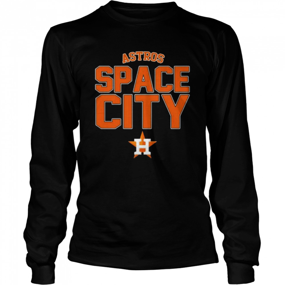Houston Astros Space City  Long Sleeved T-shirt