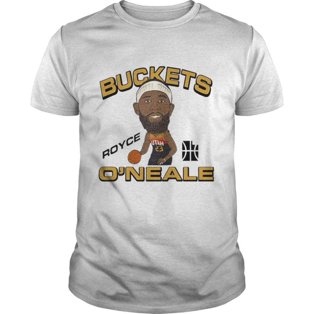 ared Butler Buckets O’neale Royce Jazz Team And Homage Merch T-Shirt