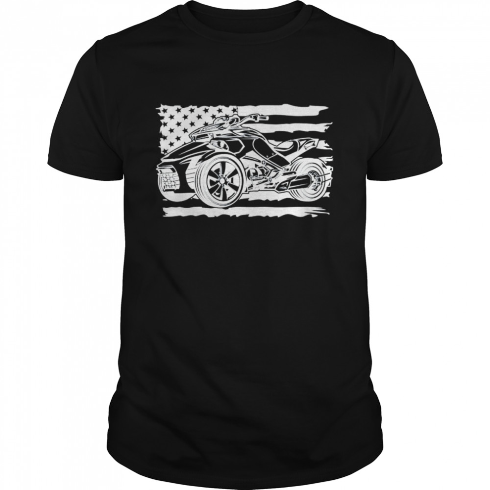 3 Wheel Motorcycle.US Spyder shirt Classic Men's T-shirt