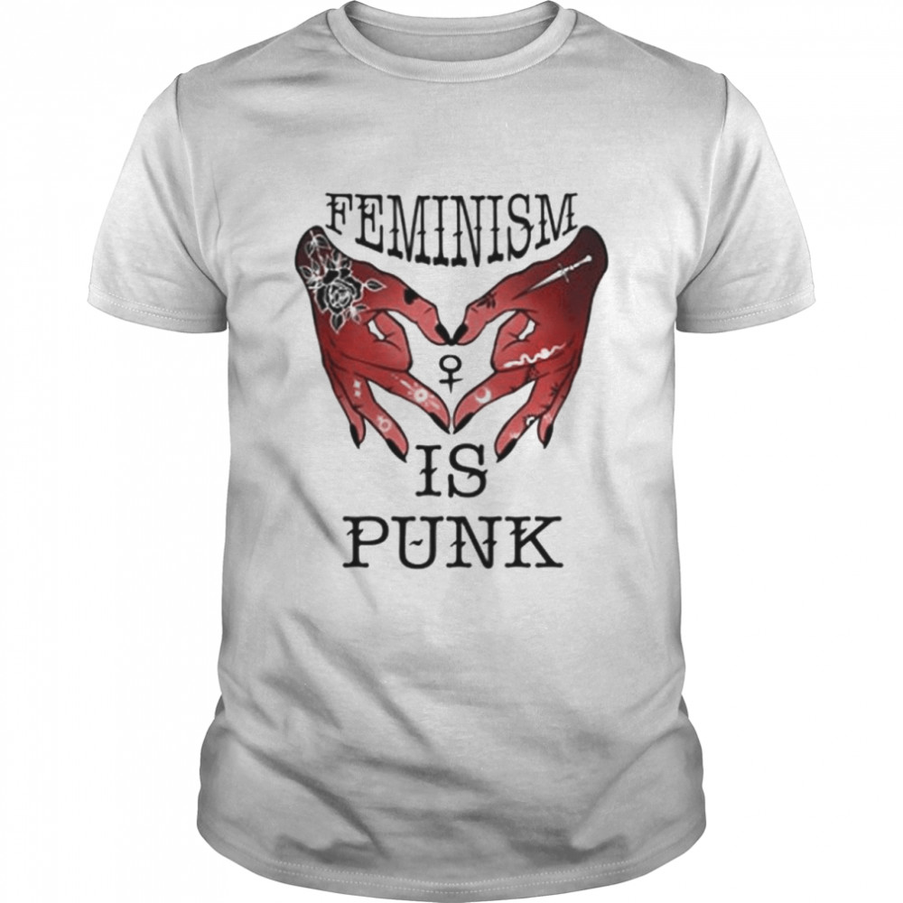 Feminism is punk shirt