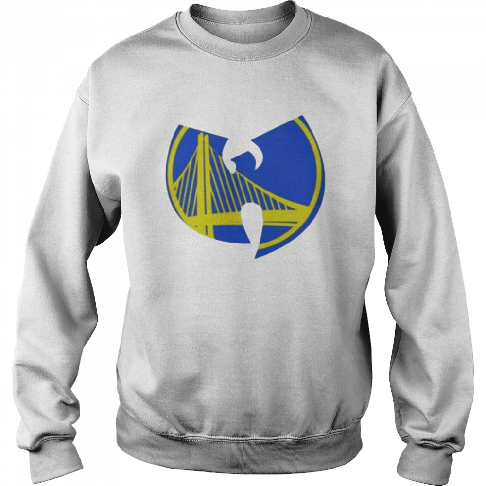 Golden State Warriors Wu Tang Logo 2022 NBA Playoffs Gold Blooded Mantra T  Shirt - Jolly Family Gifts