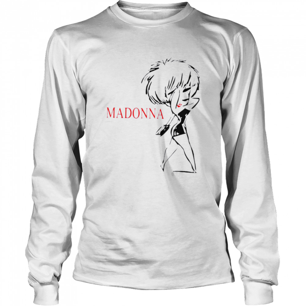 80S Madonna shirt Long Sleeved T-shirt