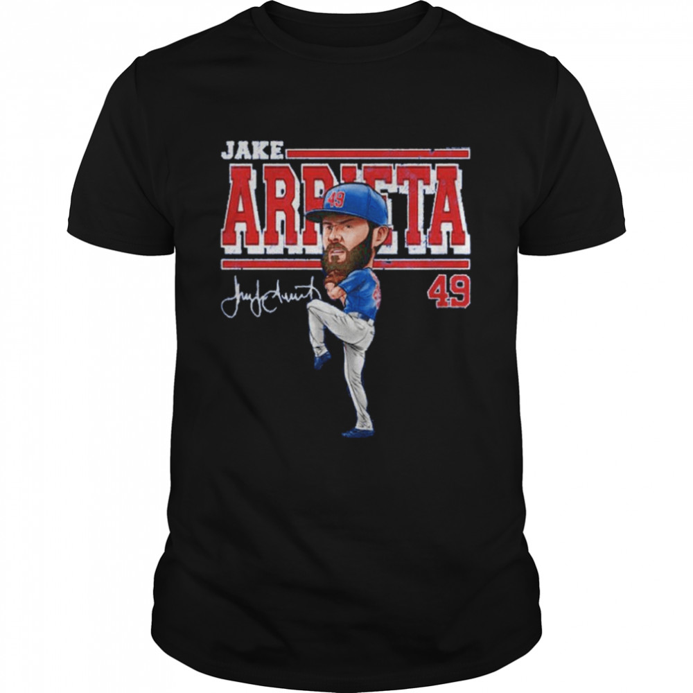 Jake Arrieta Cartoon shirt