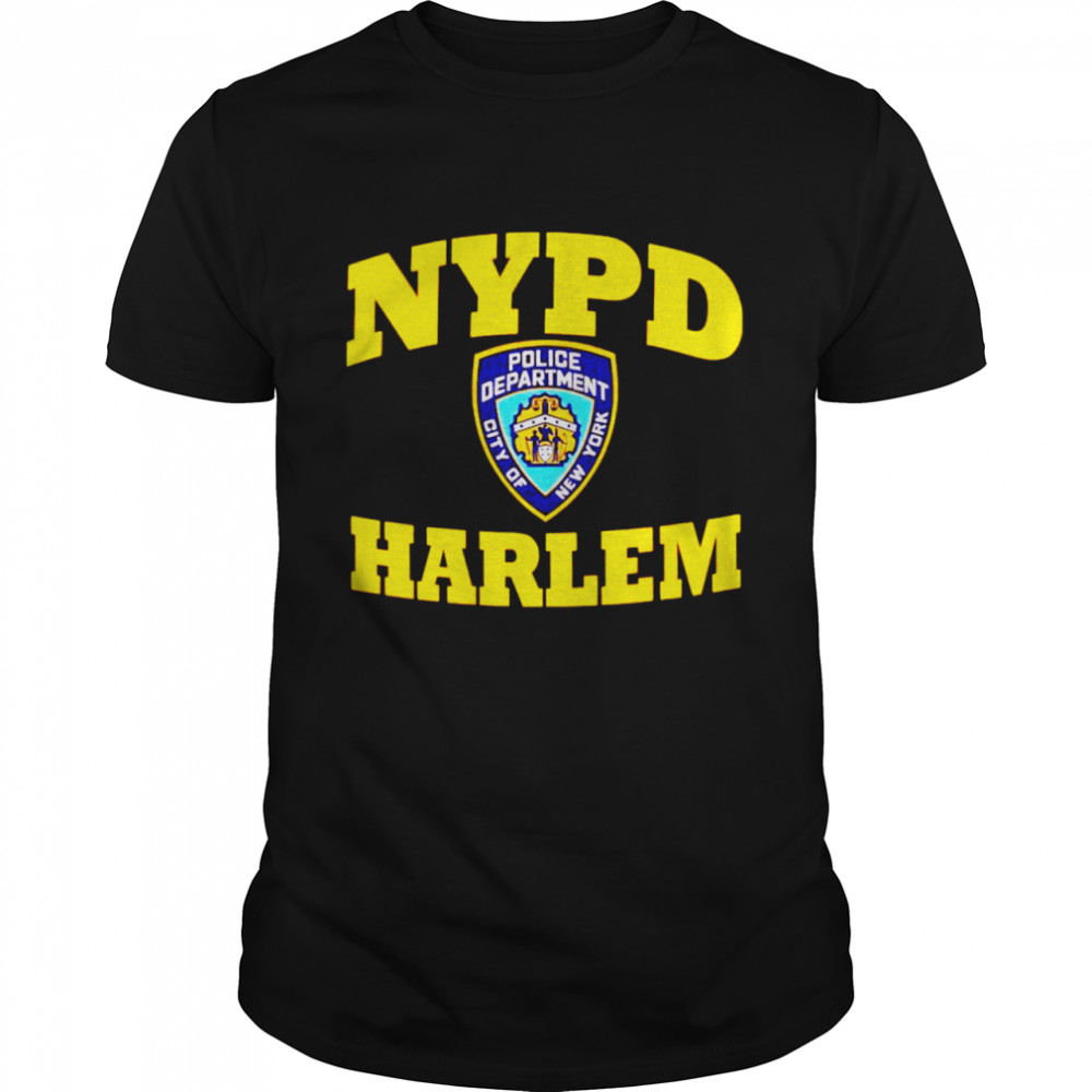 NYPD Harlem Police Department City of New York shirt