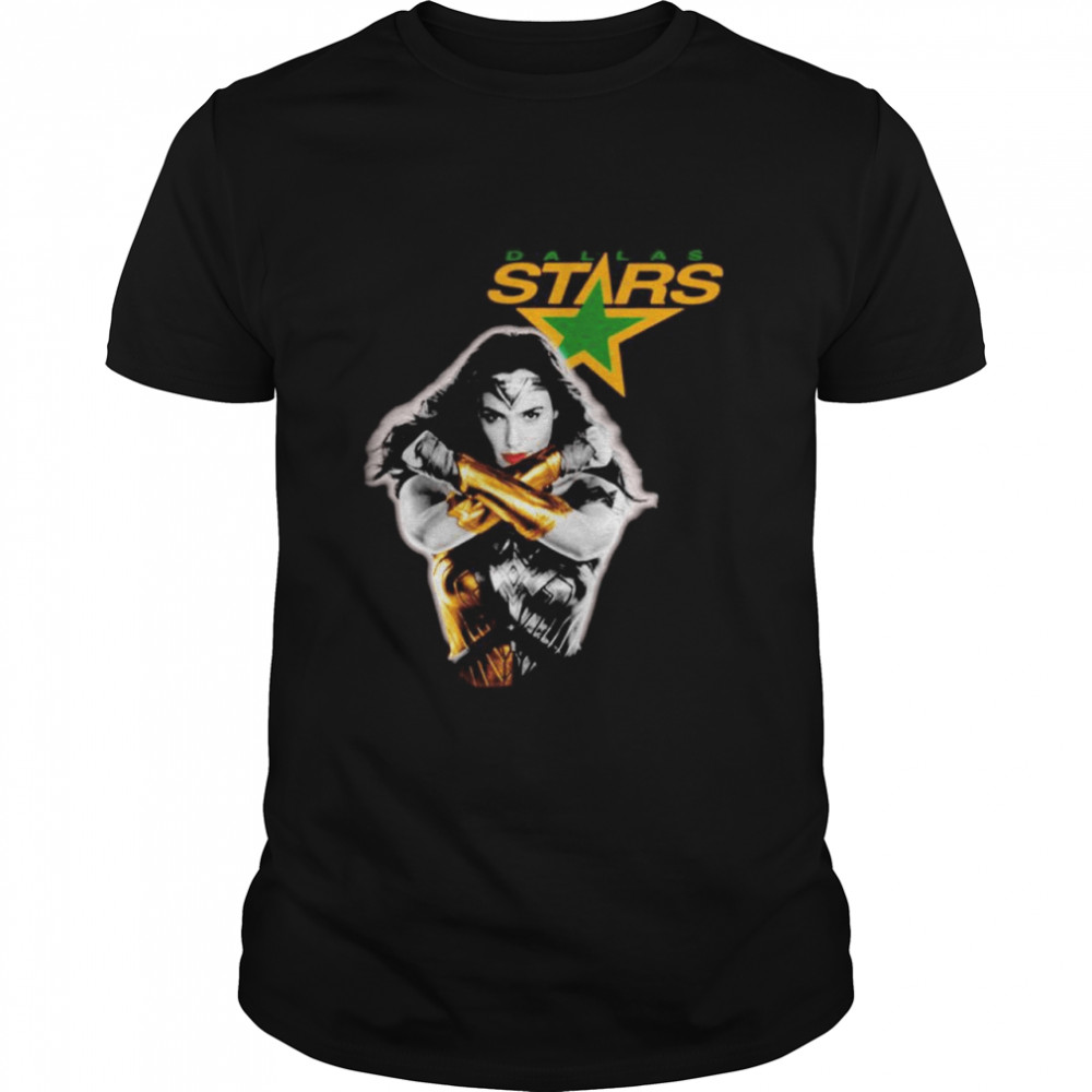 Wonder Woman Dallas Stars logo T-shirt Classic Men's T-shirt