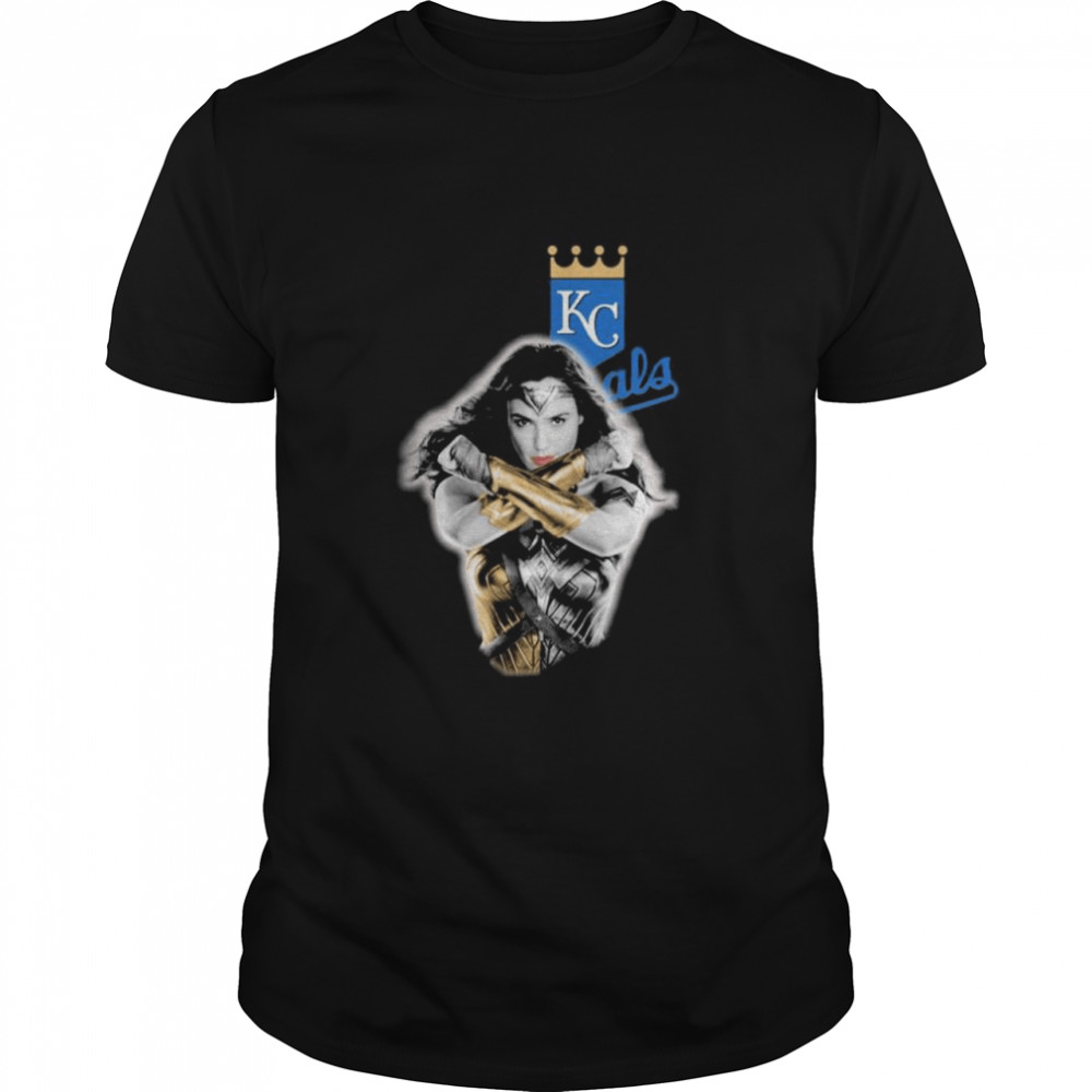 Wonder Woman Kansas City Royals T-shirt Classic Men's T-shirt