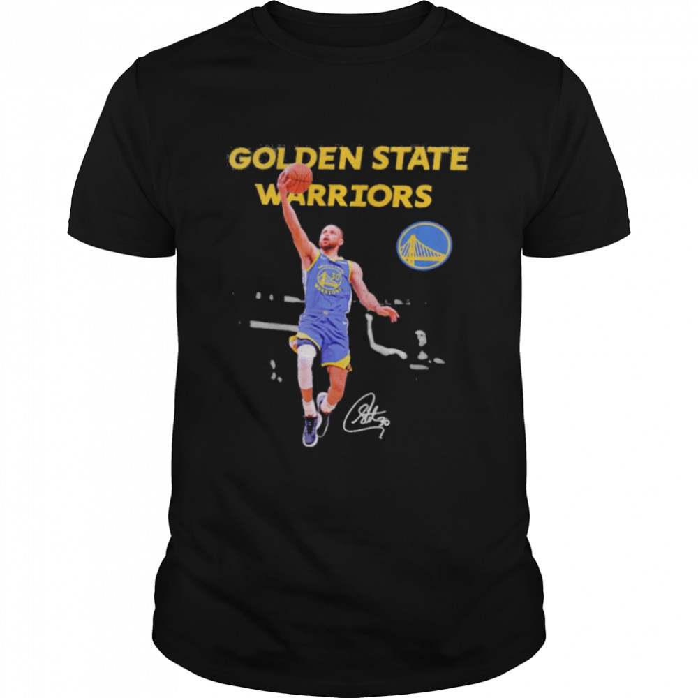 Golden State Warriors Stephen Curry signature shirt