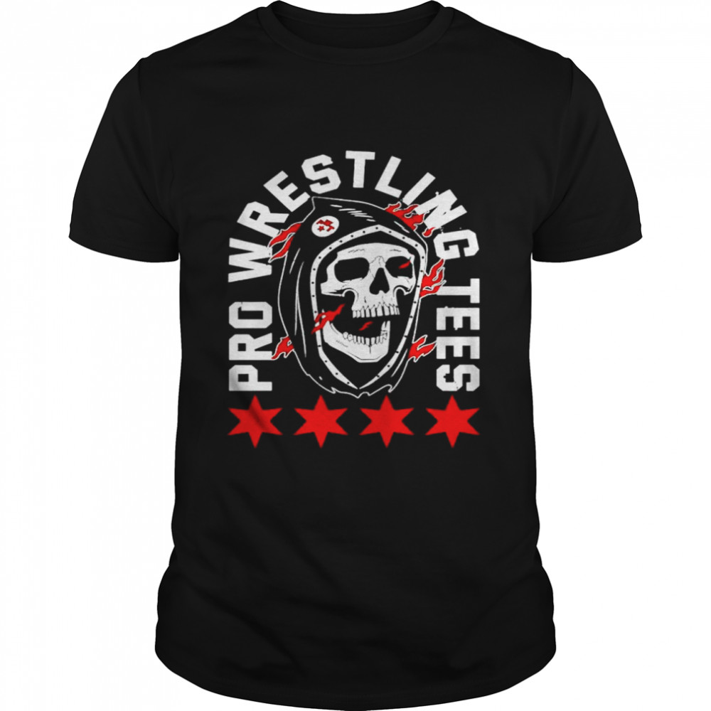 PWT Grim Reaper pro wrestling tees shirt Classic Men's T-shirt