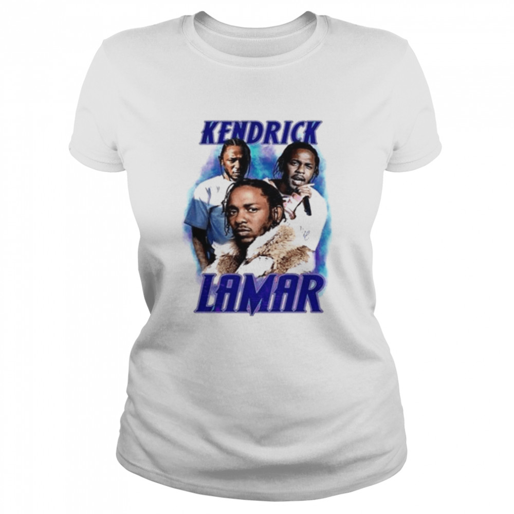 Rapper Kendrick Vintage Style 90s Design T- Classic Women's T-shirt