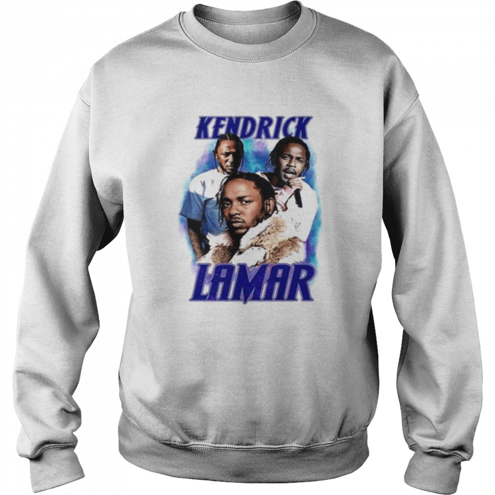 Rapper Kendrick Vintage Style 90s Design T- Unisex Sweatshirt