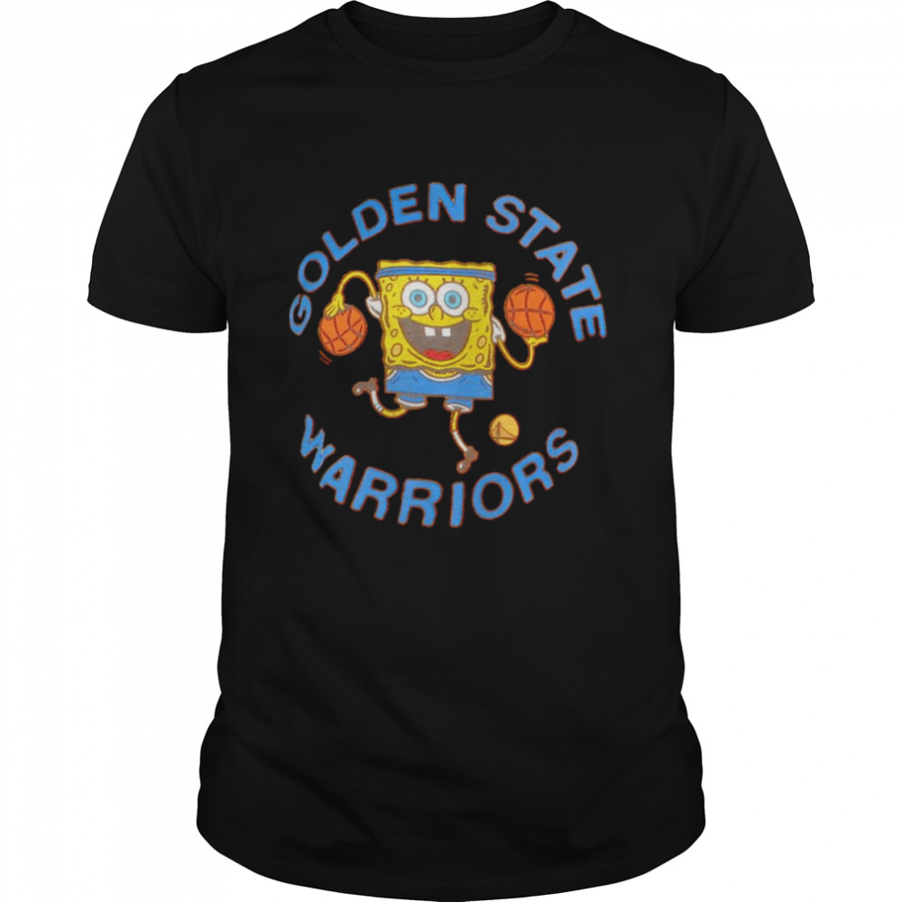 Spongebob Golden State Warriors NBA shirt Classic Men's T-shirt