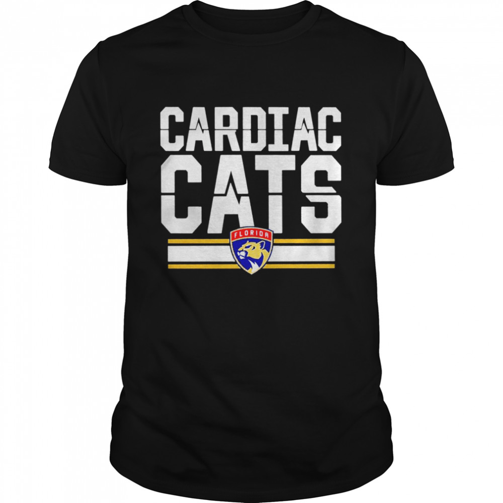 Florida Panthers Cardiac Cats logo T-shirt