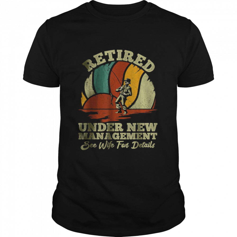 Mens Retirement Quote Fishing Retro Retirement T-Shirt