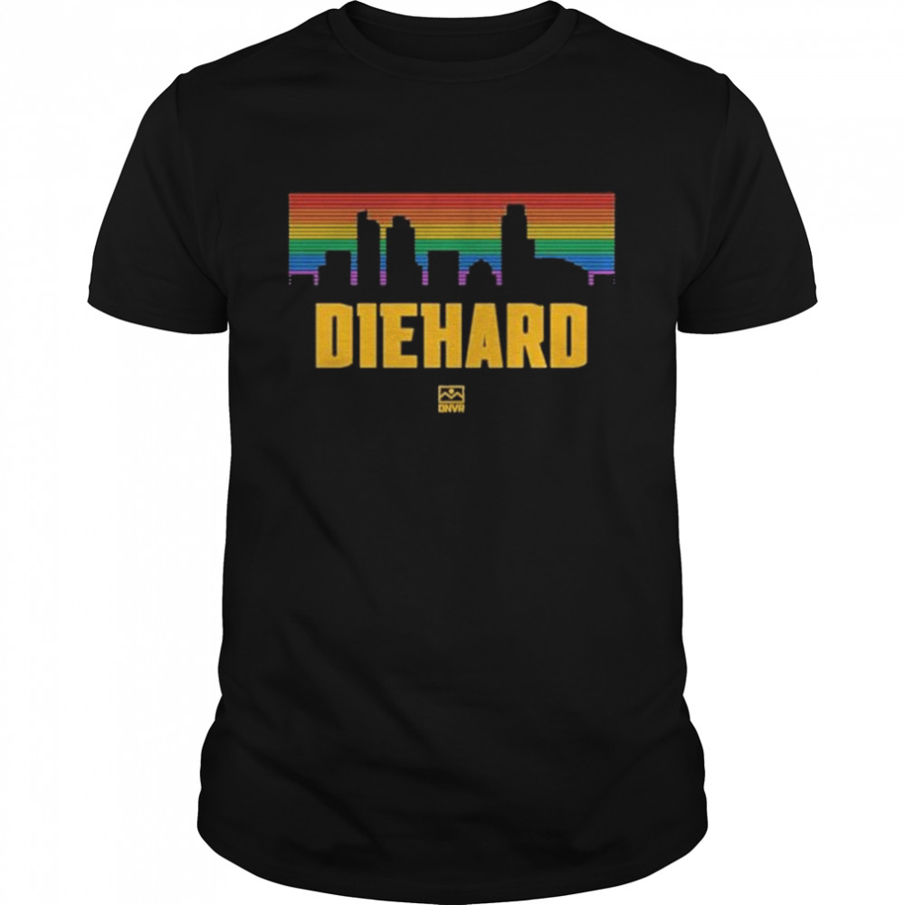 Ryankoenigsberg rainbow diehard shirt Classic Men's T-shirt