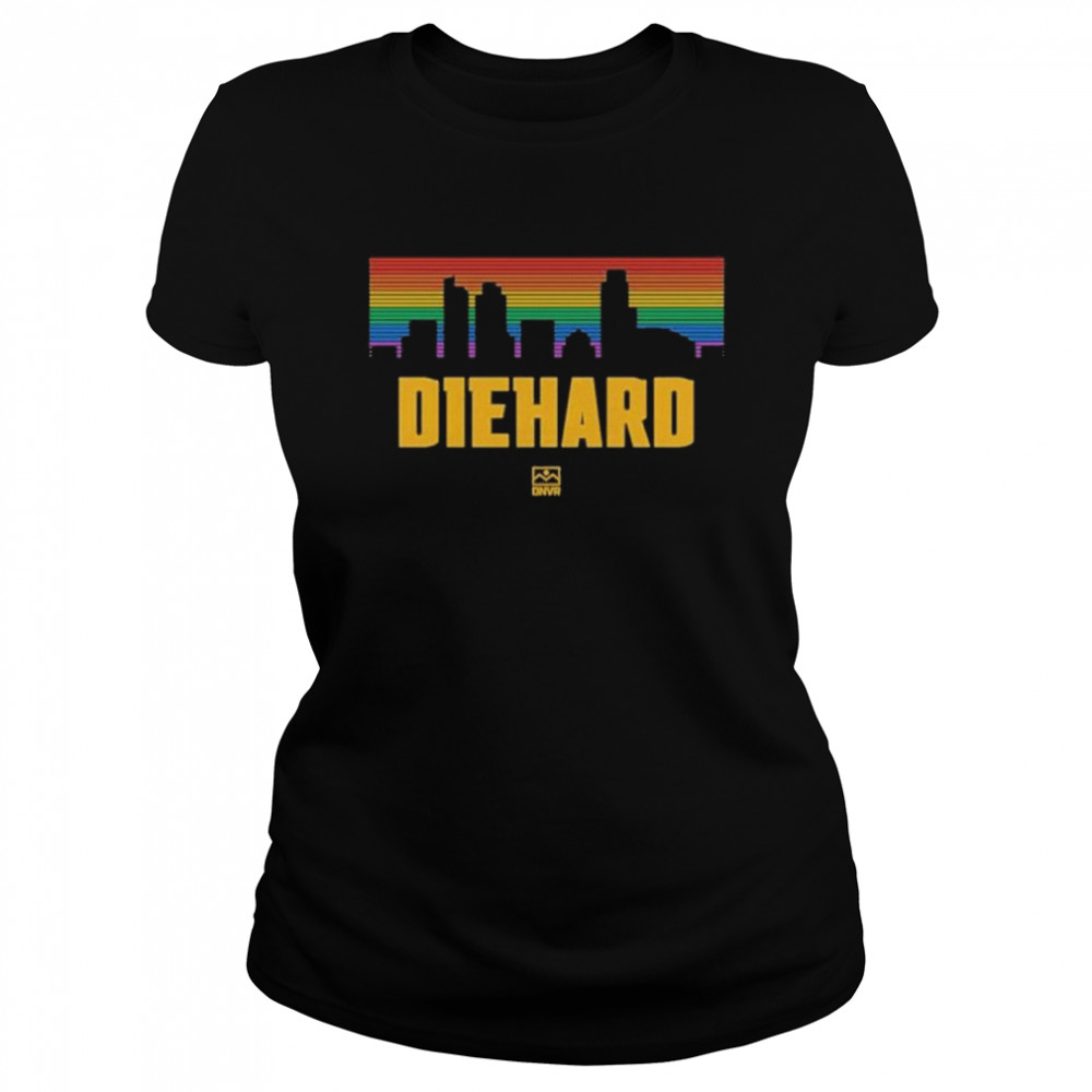 Ryankoenigsberg rainbow diehard shirt Classic Women's T-shirt
