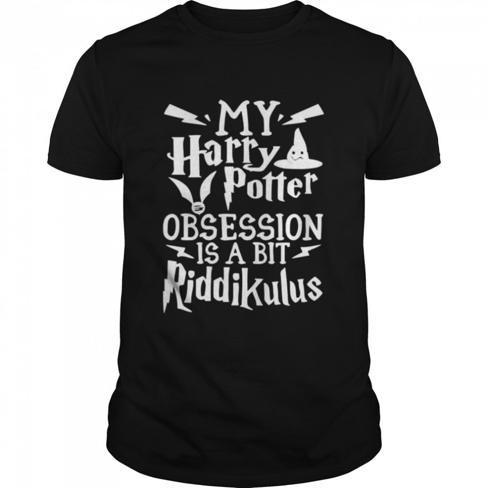 My Harry Potter Obsession Is A Bit Riddikulus shirt Classic Men's T-shirt