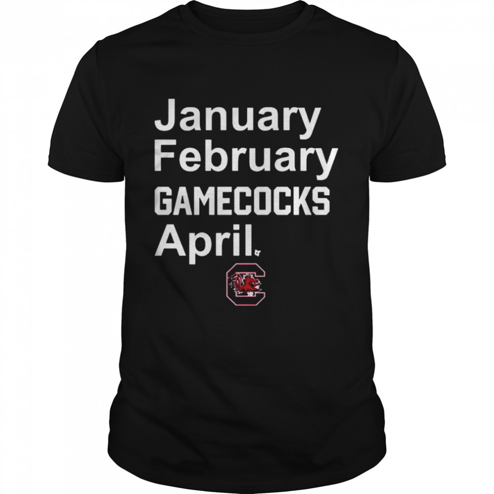 Coach dawn staley january february gamecocks april shirt Classic Men's T-shirt