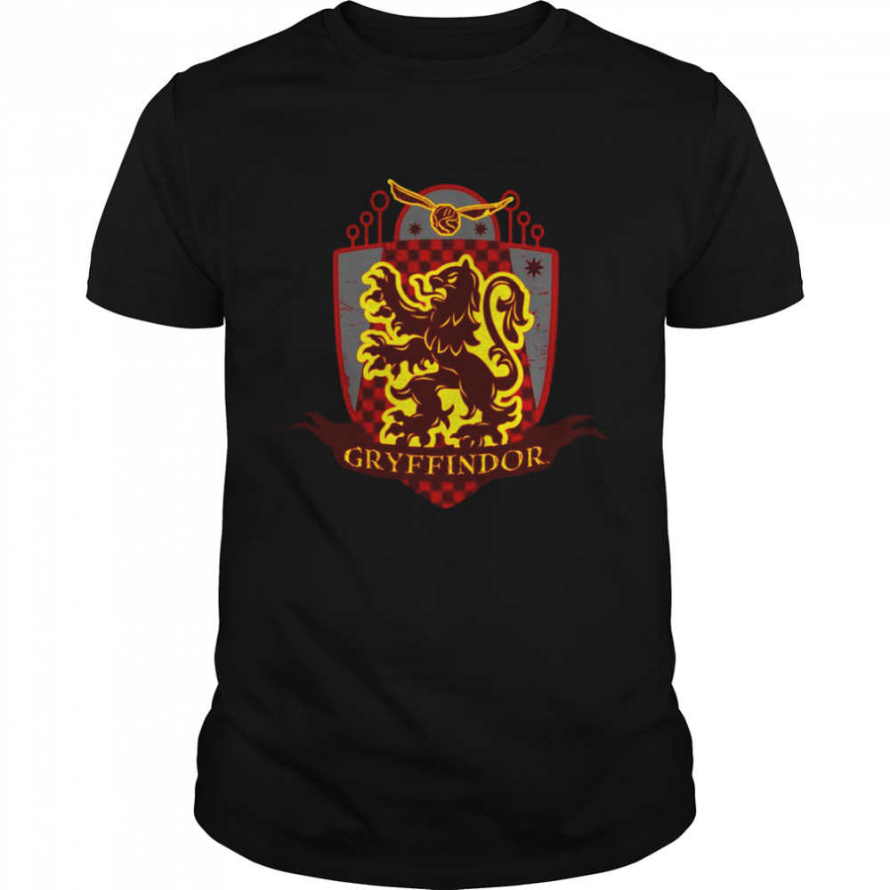 Harry Potter Gryffindor Chest Badge Langarmshirt  Classic Men's T-shirt