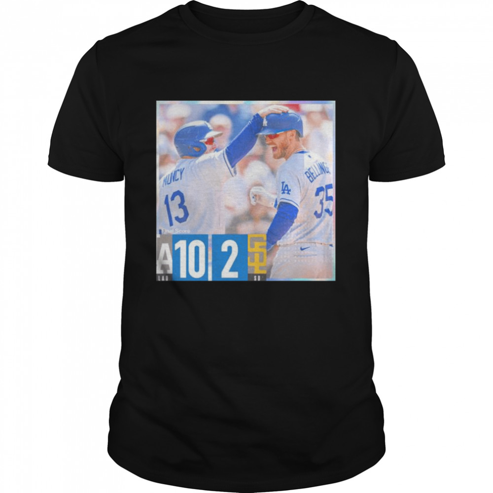 Los Angeles Dodgers Max Muncy and Cody Bellinger shirt