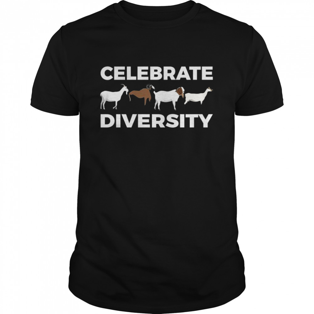 Lustiges ZiegenGeschenk für Männer und Frauen, coole Diversity Goat  Classic Men's T-shirt