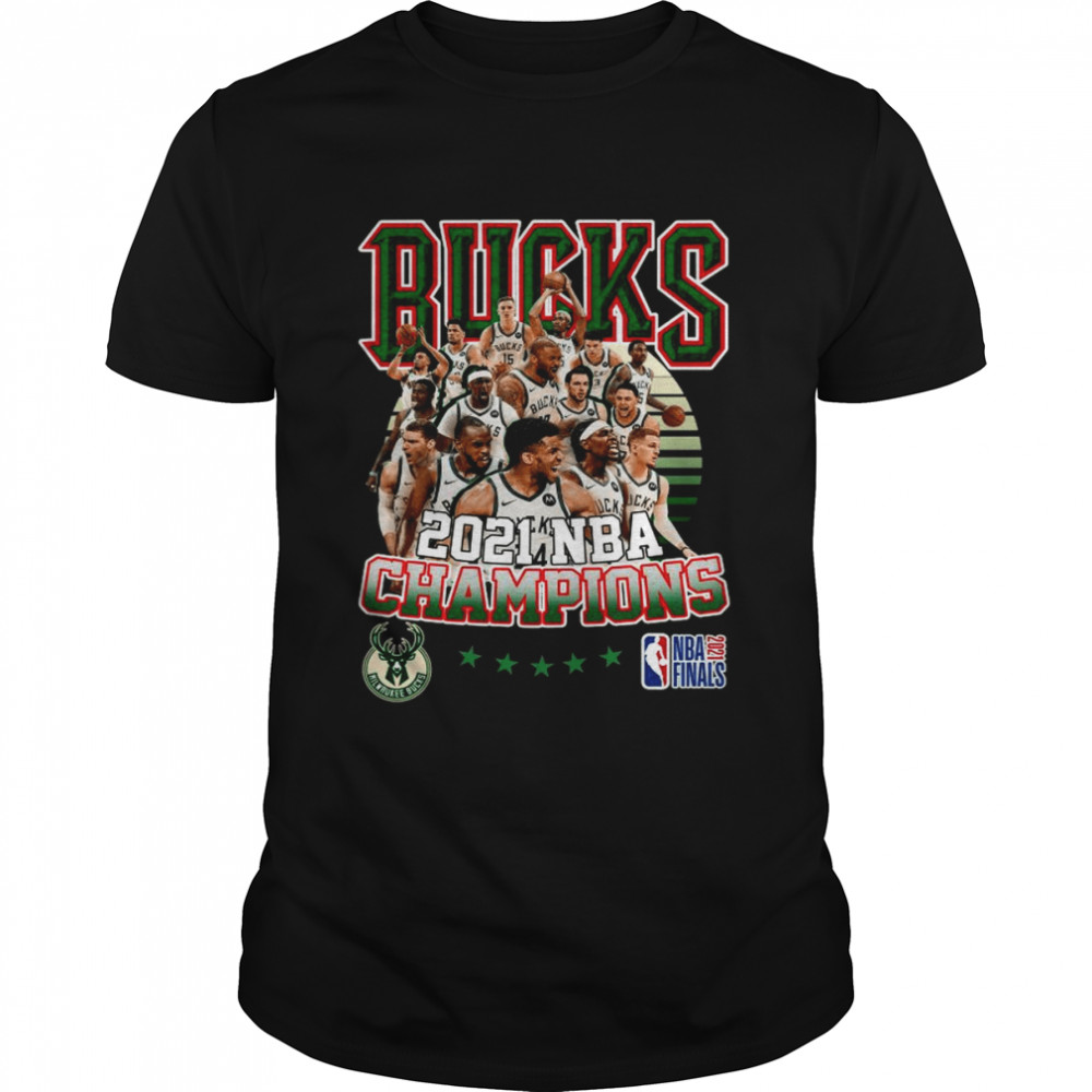 Vintage Milwaukee Bucks NBA Finals shirt