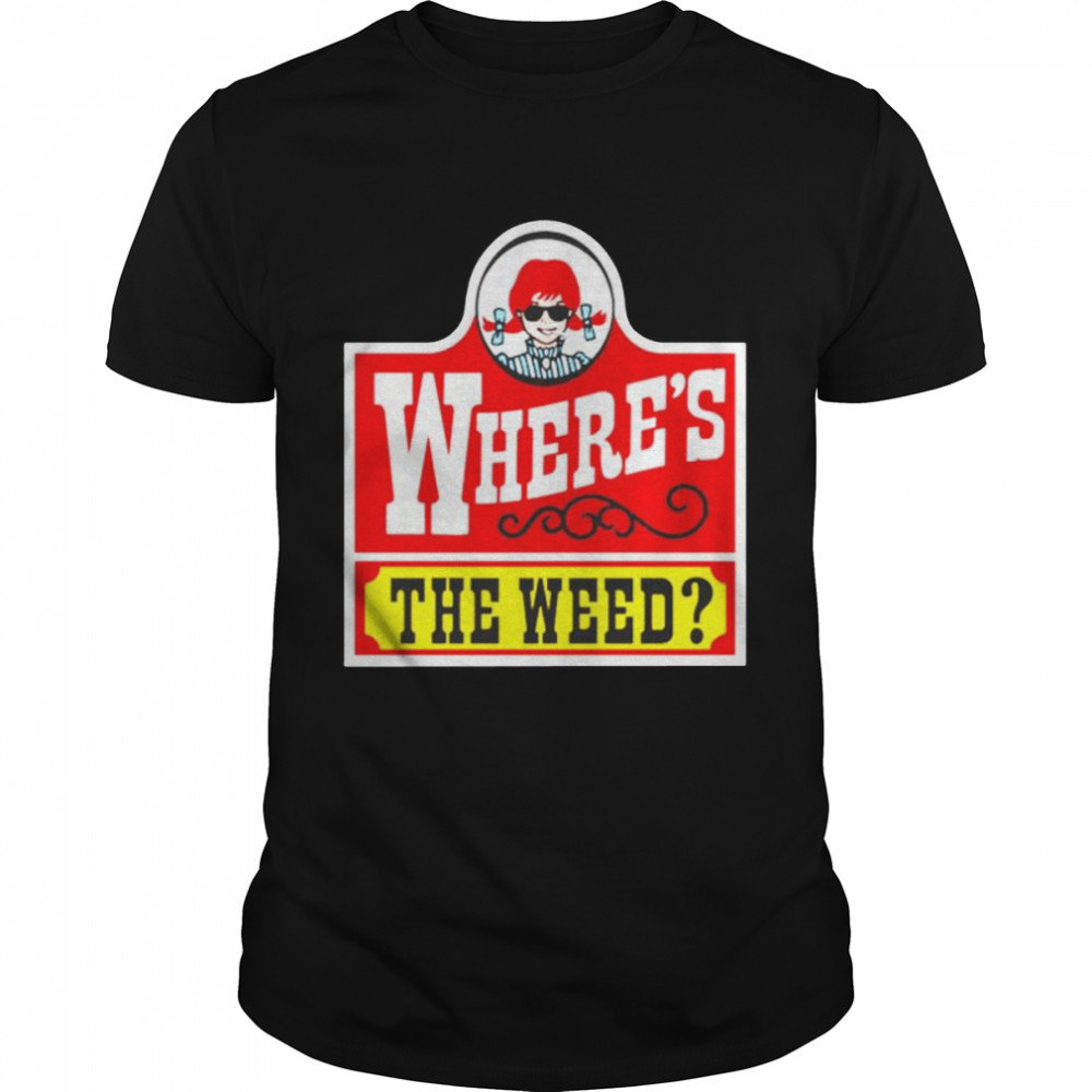 Where’s the weed wendy’s logo shirt Classic Men's T-shirt