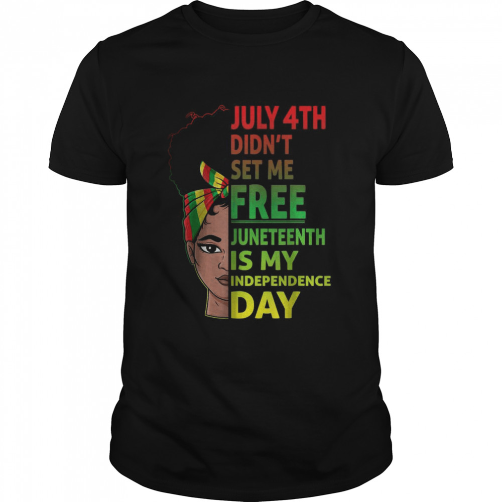 Juneteenth Black Queen Independence 1865 Freedom Woman Girls T- Classic Men's T-shirt
