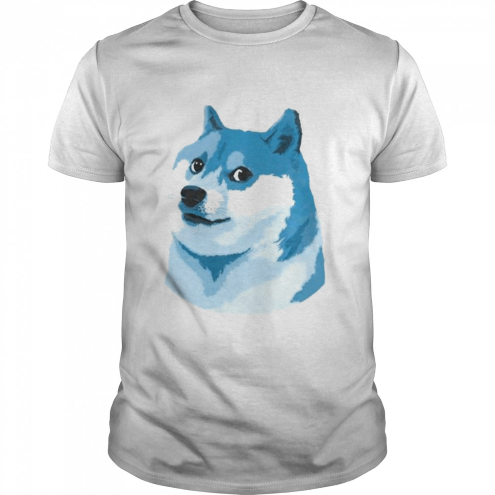 Blue Dog Blue Dogecoin Elon Musk Twitter Barstool Sports Store T- Classic Men's T-shirt
