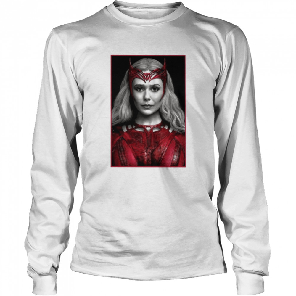 Scarlet Witch Portrait shirt Long Sleeved T-shirt