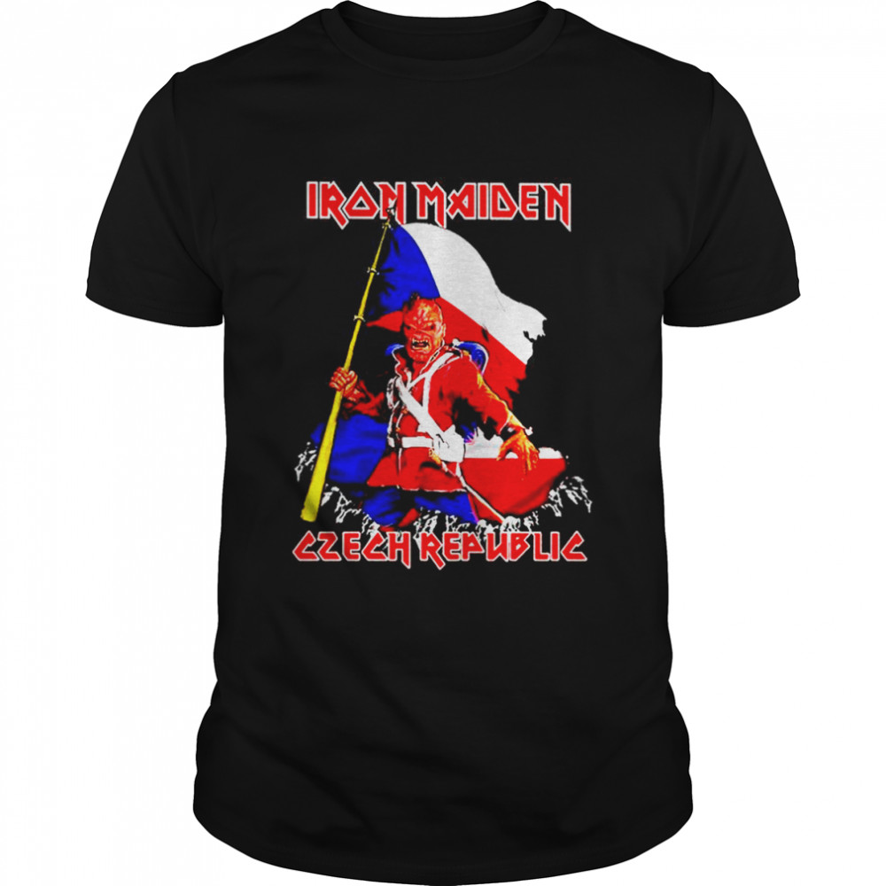 Iron Maiden Czech Republic shirt Classic Men's T-shirt