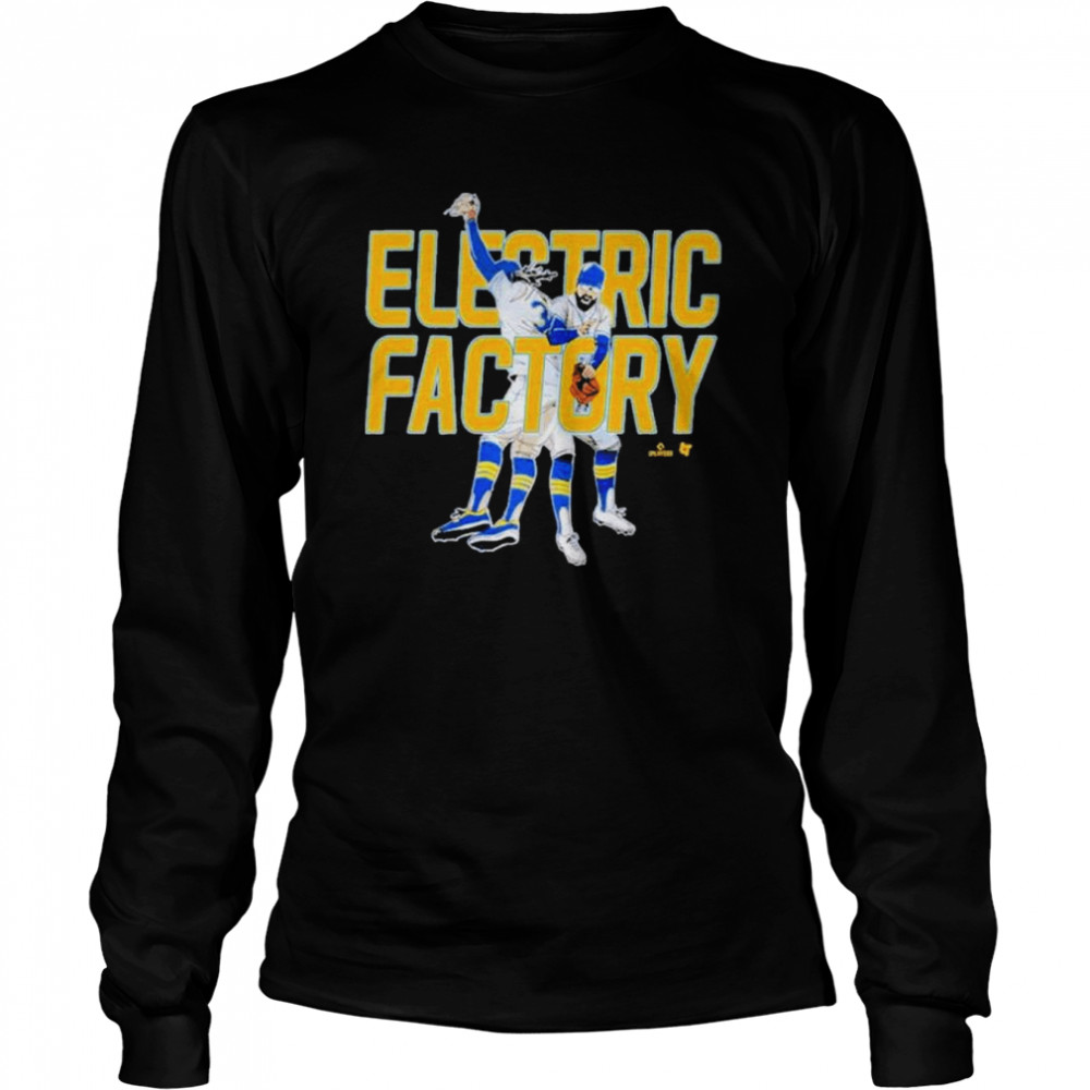 Mariners electric factory shirt