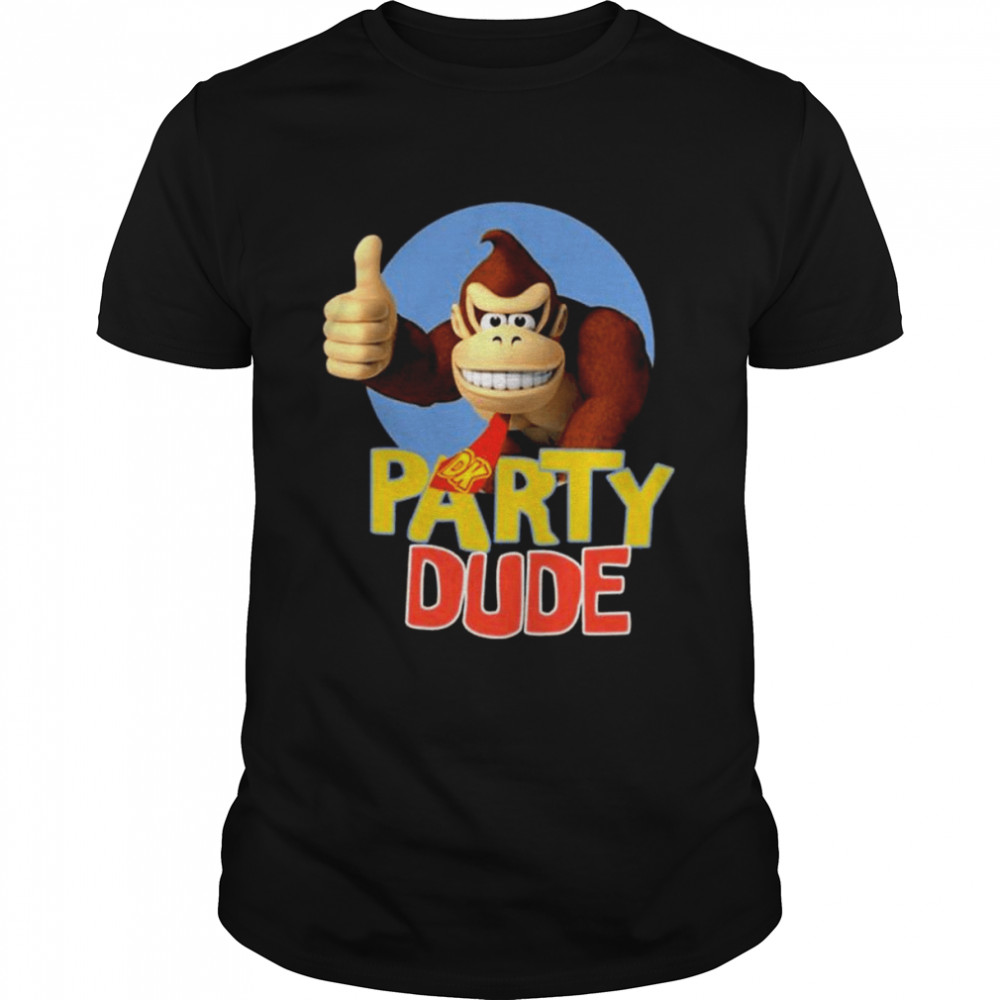 Donkey kong party dude shirt Classic Men's T-shirt