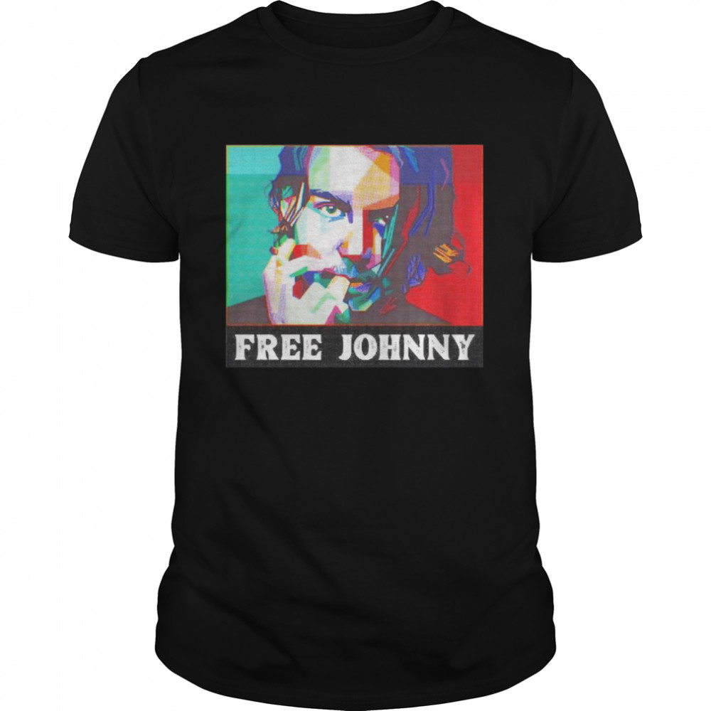 Nice free Johnny Depp shirt Classic Men's T-shirt
