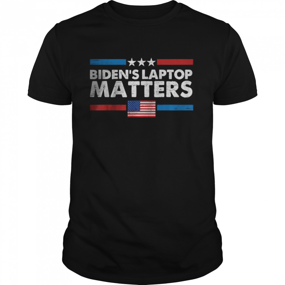 Biden’s Laptop Matters Hunter’s Laptop Matters BLM T-Shirt