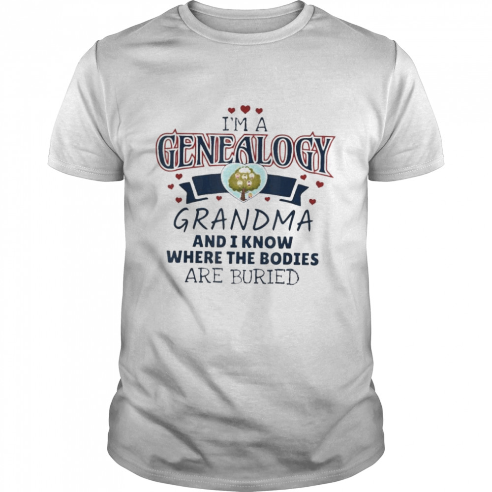 Genealogy grandma bodies buried shirt