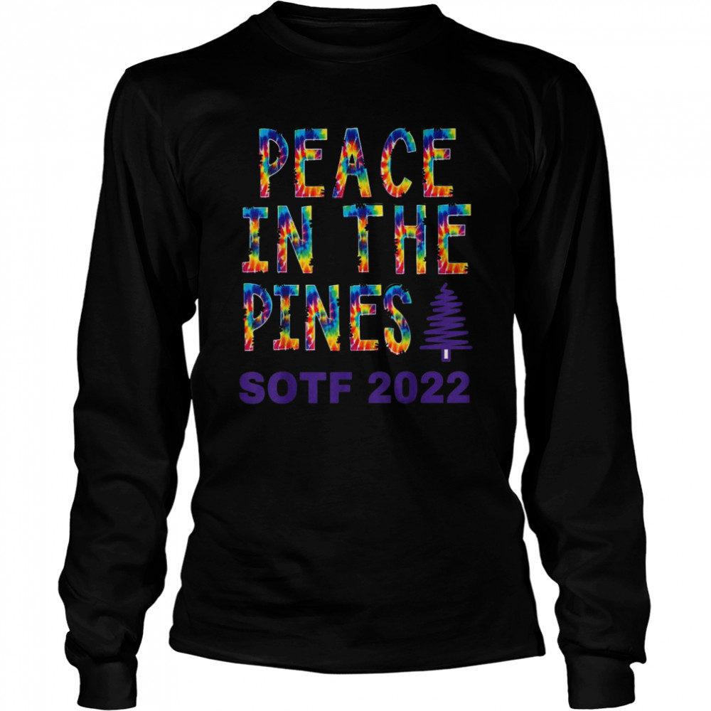 Peace In The Pines  Long Sleeved T-shirt