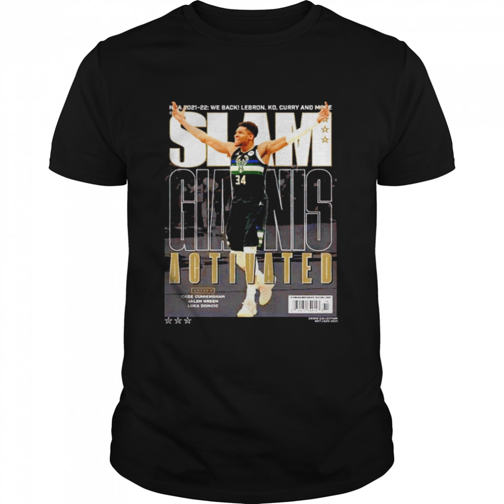 Slam Cover Giannis Antetokounmpo shirt Classic Men's T-shirt