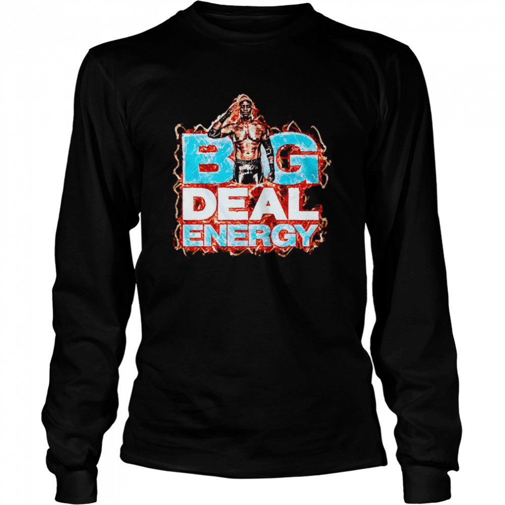 shawn Dean big deal energy shirt Long Sleeved T-shirt