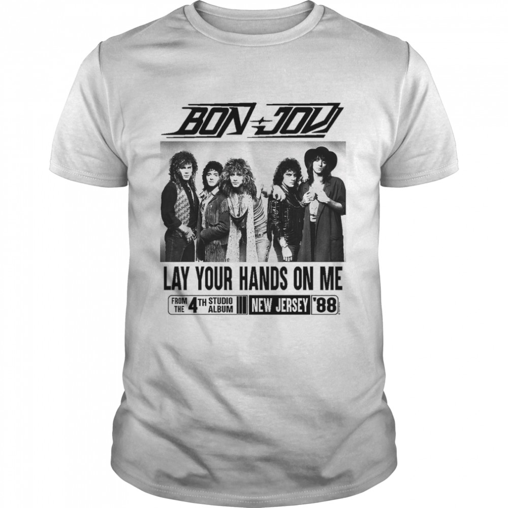 Lay Your Hands On Me Bon Jovi T- Classic Men's T-shirt