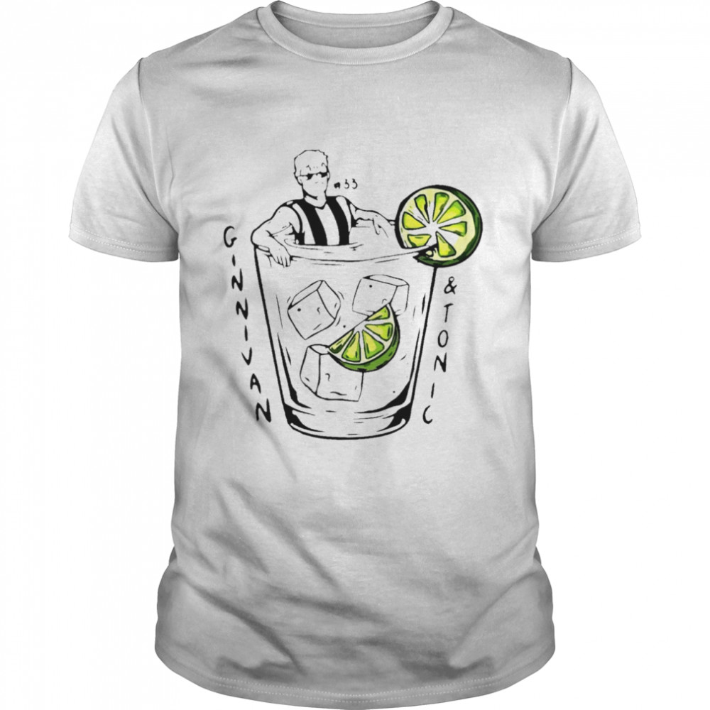 Ginnivan Tonic Lemon funny 2022 T-shirt