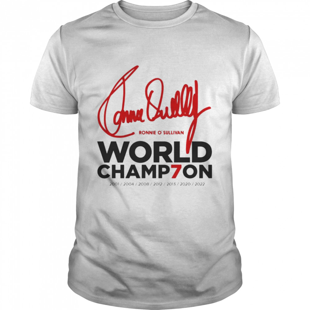 Seven World Champion Ronnie O’Sullivan shirt Classic Men's T-shirt